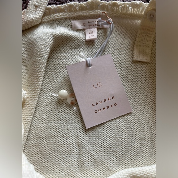 LC Lauren Conrad embroidered sweater tank 🌸🌼 - Picture 6 of 6